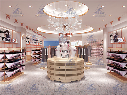 陜西內(nèi)衣烤漆展柜